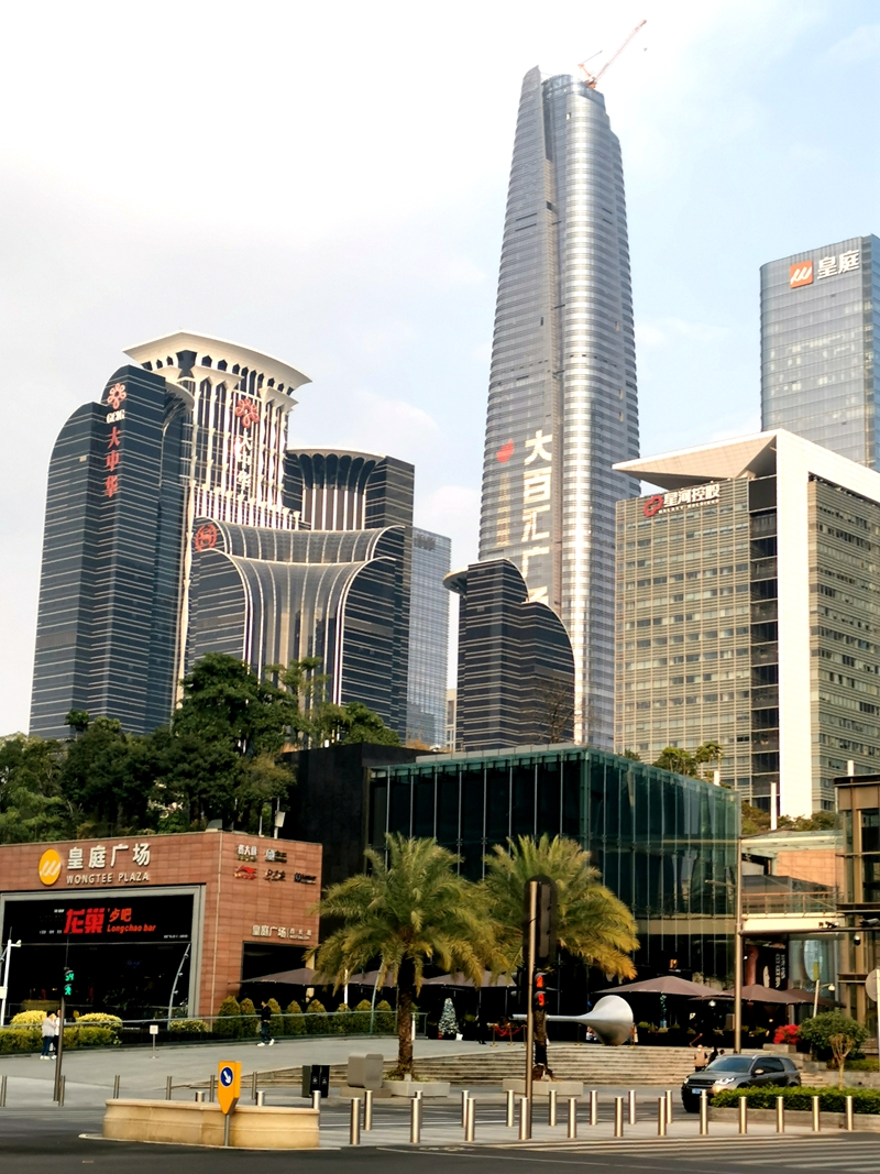 深圳即将开建的摩天楼,深圳福田cbd摩天大楼高层观光厅