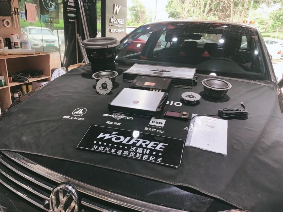 2022款大众迈腾音响升级,升级迈腾15款音响