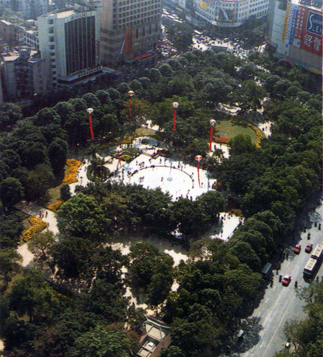 南宁朝阳广场名字的由来,以前的南宁朝阳广场照片