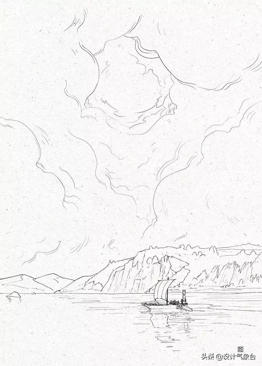 曹冲称象小学课本插图,曹冲称象绘画完整版