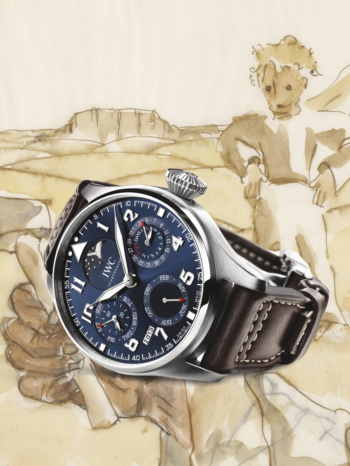 万国飞行员小王子有没有钢带款,万国飞行员系列新表