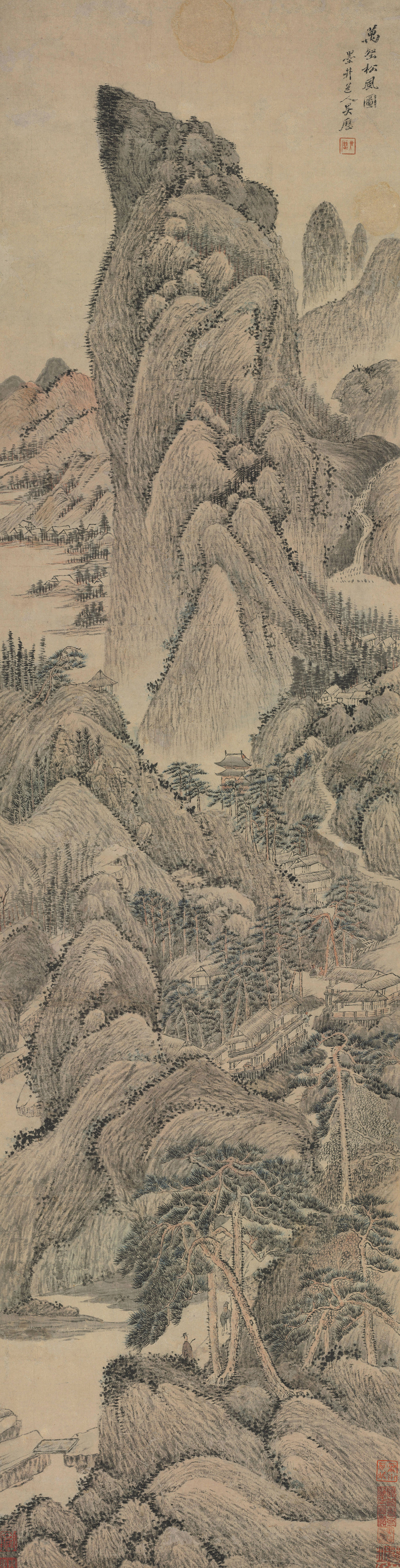 吴历国画山水,吴历山水画赏析