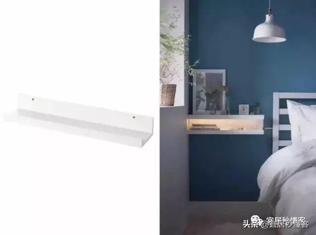 宜家墙上搁板安装,宜家承重搁板