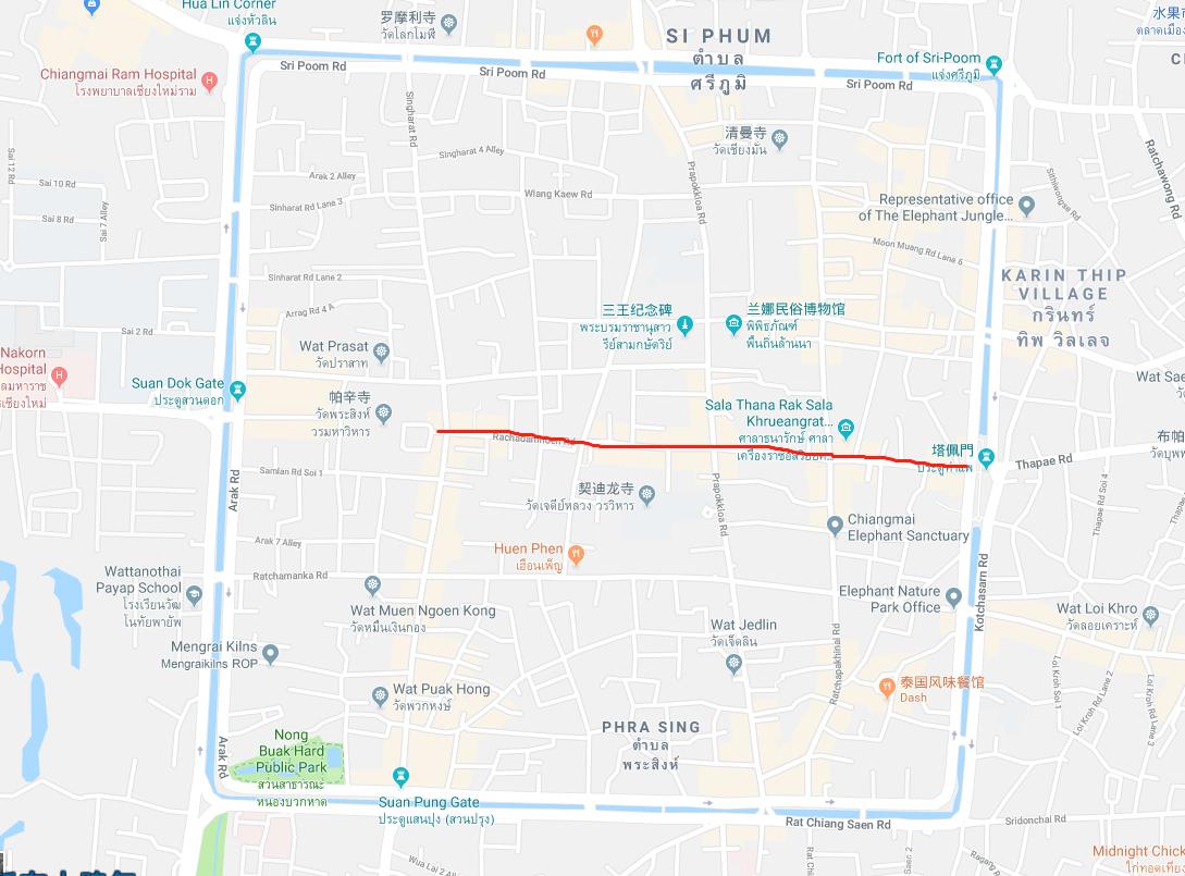 清迈泼水节2019年塔佩门,清迈泼水节的真实生活