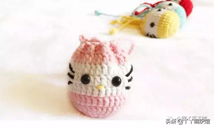 丫丫编织馆钩帽子视频,丫丫鸡蛋兜编织教程