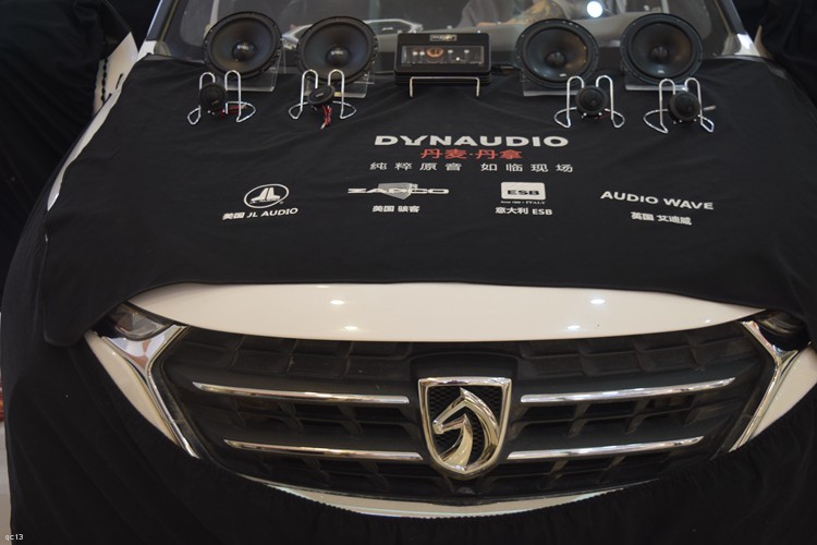 宝骏510音响改装,宝骏510音响改装无损安装过程