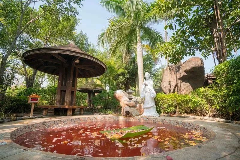 厦门杏博湾天沐温泉度假村,暑天室外怎样解暑