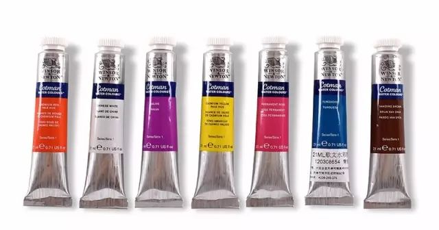 水彩初学者入门工具推荐,入门水彩工具水彩颜料