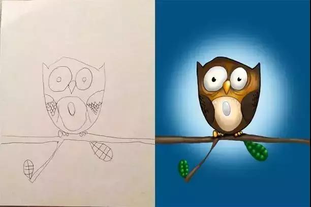 老爸爆改女儿的灵魂涂鸦,登上TED,创造出最有爱的艺术合作!