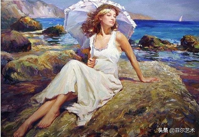 美人如花——一组温婉知性的俄罗斯女性人体油画欣赏