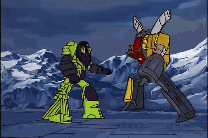 擎天柱领袖之证中的高光时刻,擎天柱第一部登场时的样子