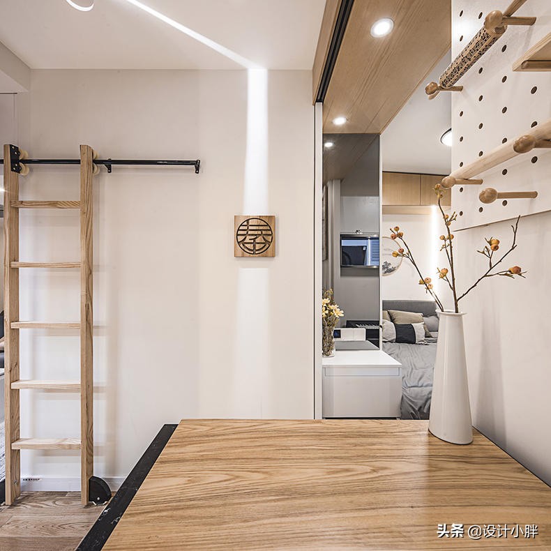 上海不到34㎡的老公房，“翠玲珑”设计，竟容纳祖孙三代五口人