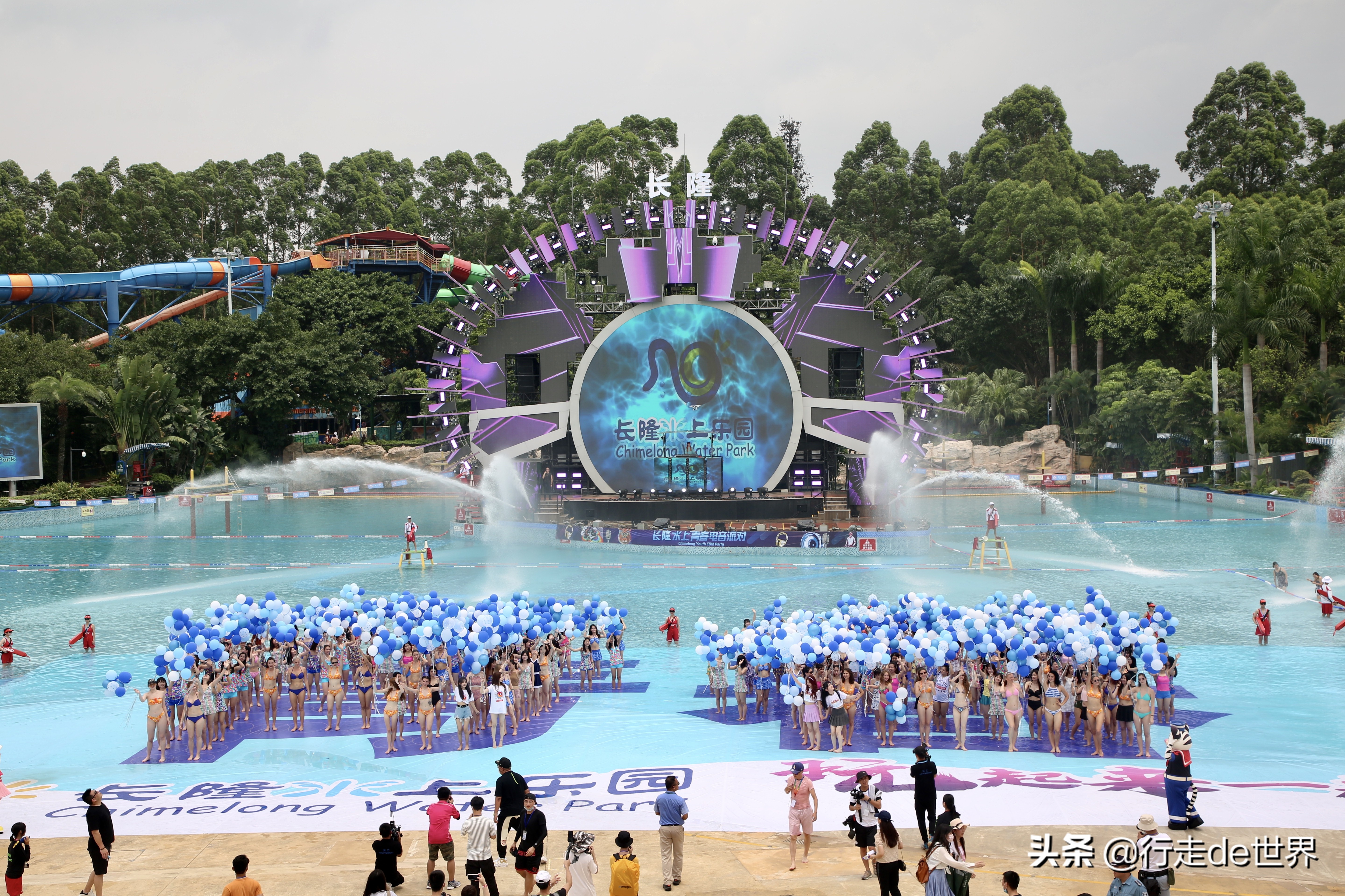 长隆水上乐园各项目第一视角体验,长隆水上乐园畅享夏日惬意