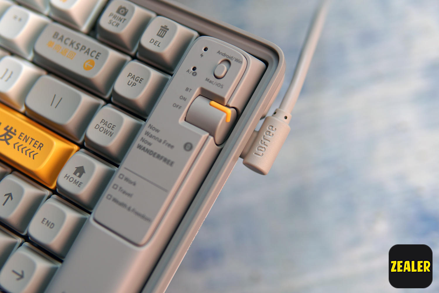 洛斐小浪机械键盘,洛斐小浪蓝牙机械键盘沉浸式开箱