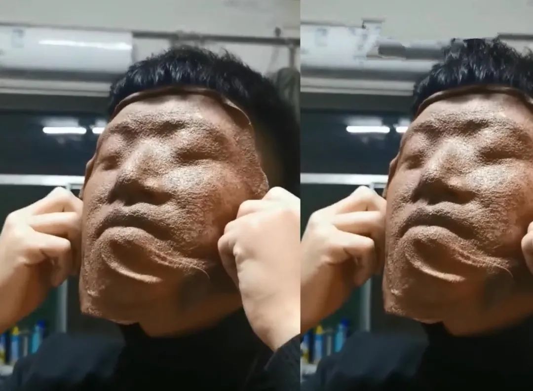 男生敷面膜似兵马俑,男生敷面膜室友乐翻称像兵马俑