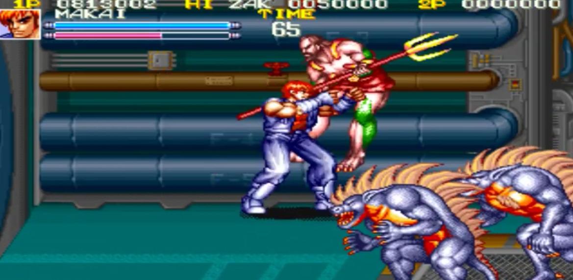 街机经典游戏电神魔傀,街机电神魔傀放大招