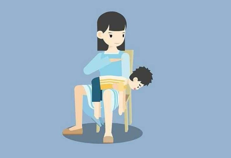 孩子吃东西卡喉咙用手抠可以吗,孩子吃东西卡住喉咙怎么弄视频