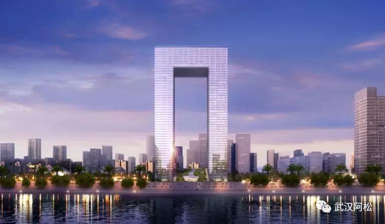 武汉十大高楼合集,武汉200米高楼全景一览