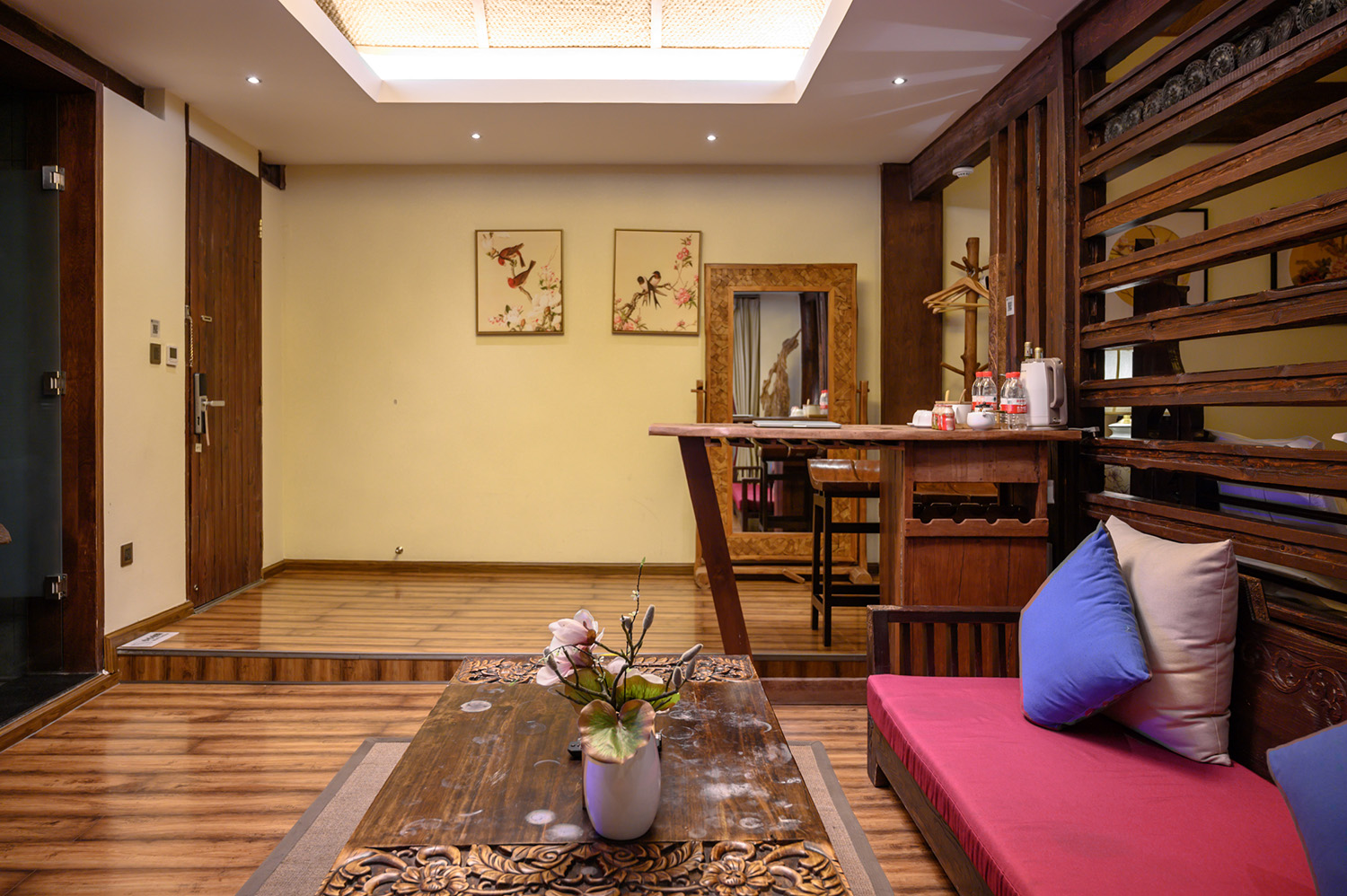 云南丽江最美民宿,丽江最美雪山风景民宿