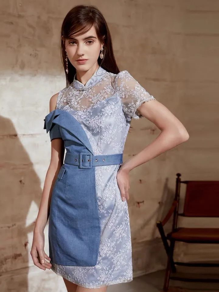 明星都穿的旗袍,中外女明星穿旗袍