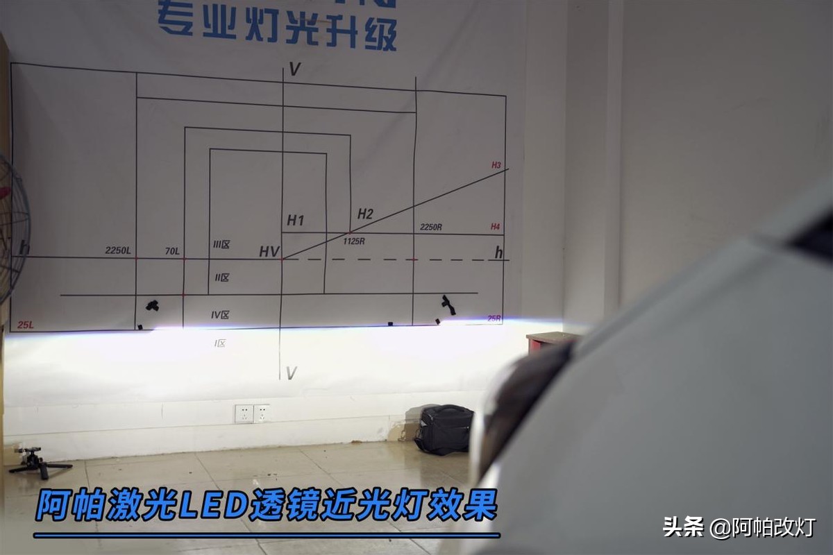 本田飞度gr9改熏黑大灯,四代飞度卤素灯改原厂led大灯教程