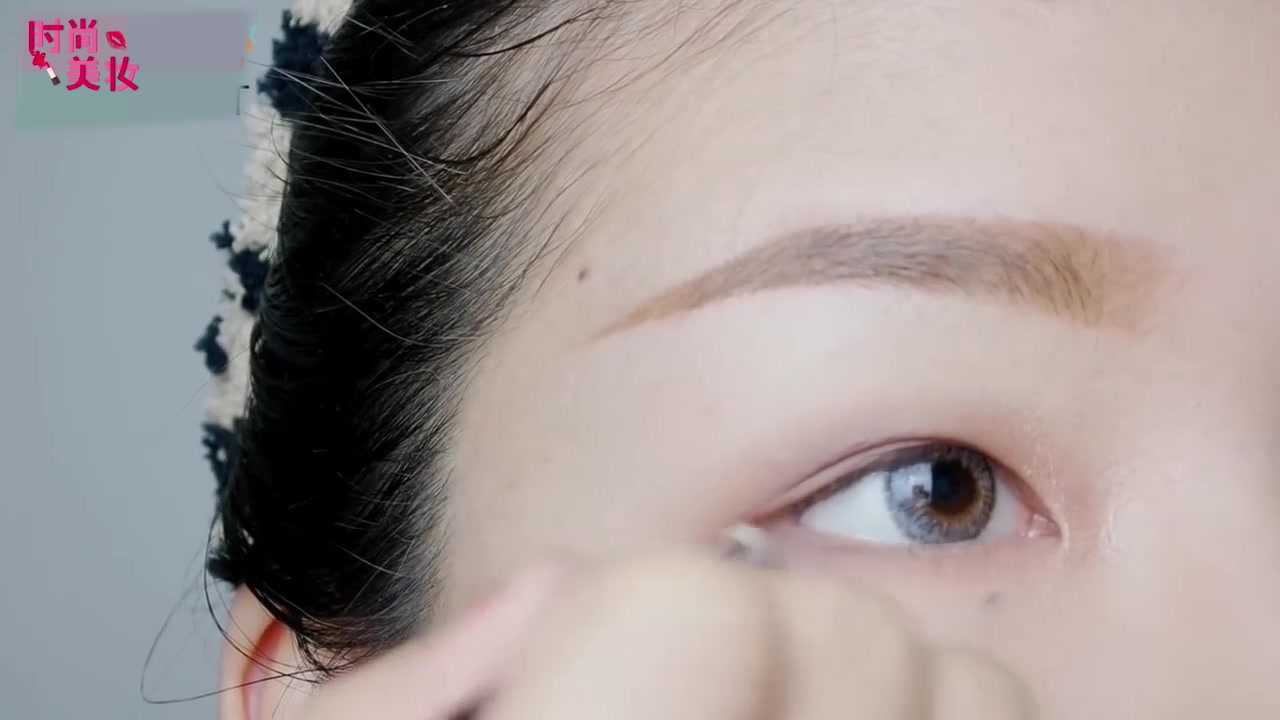 内双肿眼皮淡妆眼妆教程,眼妆教程干净清纯高级肿眼泡内双