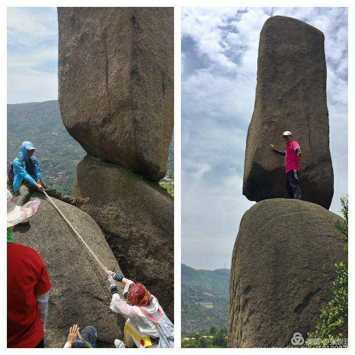 摩天石下再续罗山缘--6.16大罗山印记