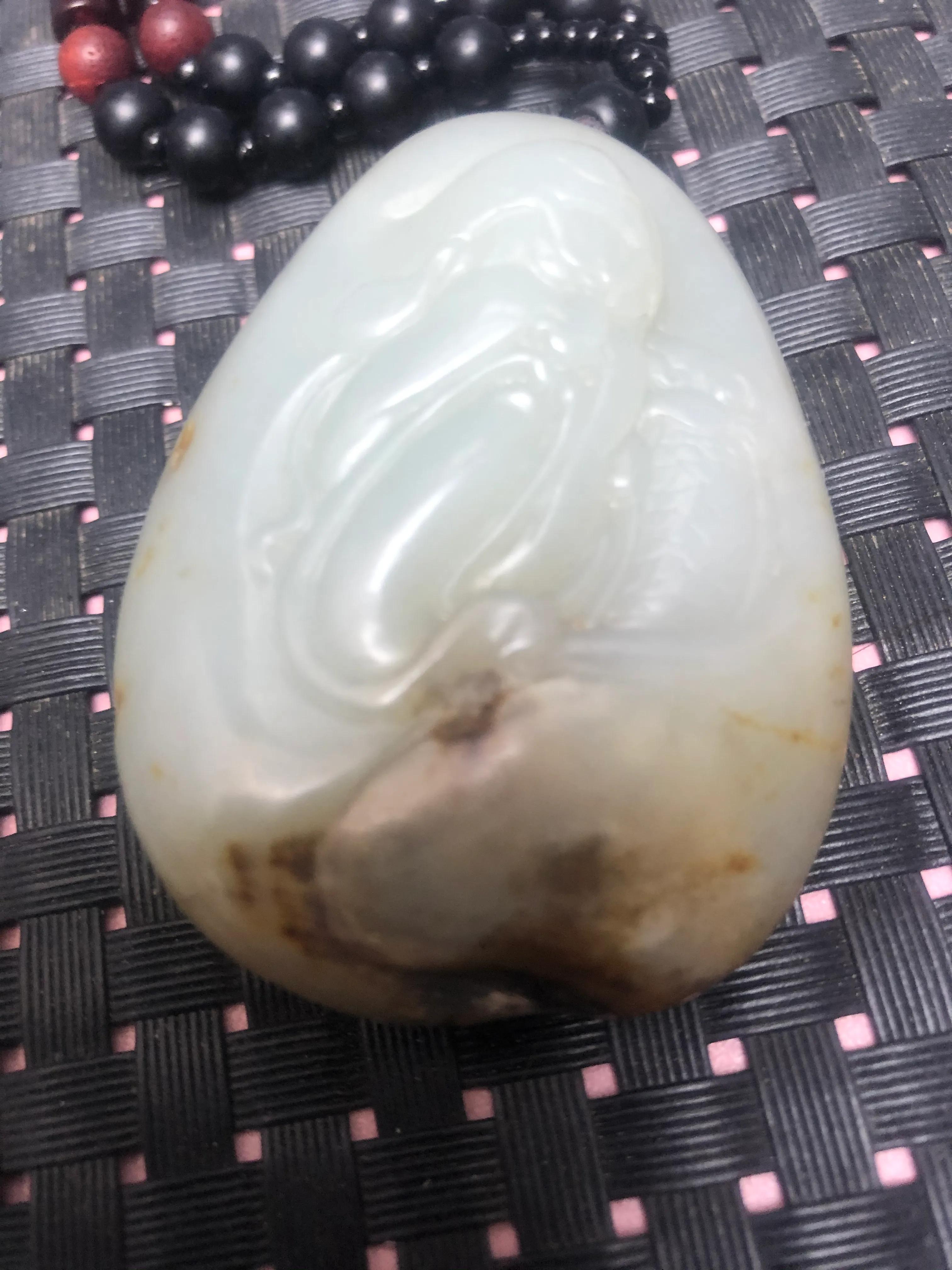 和田玉籽料真假对比图,和田玉籽料真假图片大全