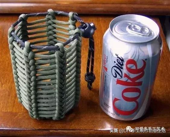 编绳杯套,编绳防烫杯套