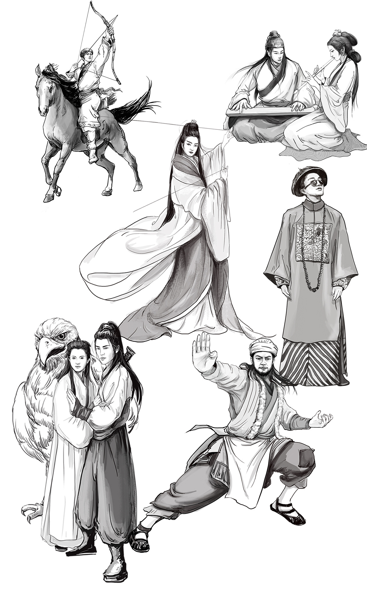 金庸古龙黄易武功排行,金庸梁羽生古龙作品特色