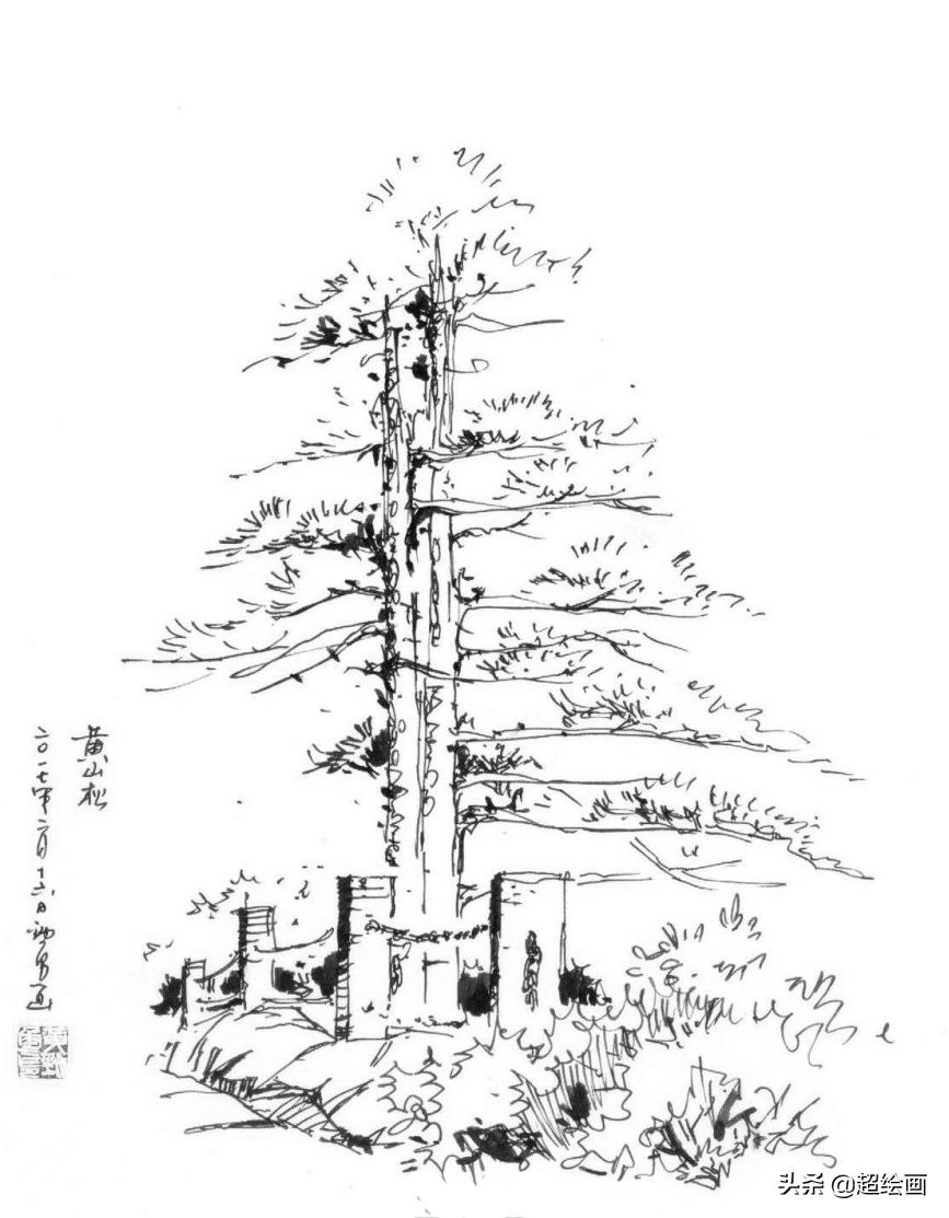 十大顶级钢笔画速写,钢笔速写100幅图片