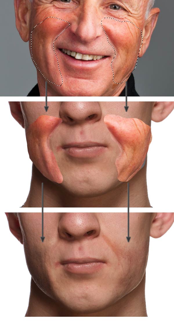 怎么用adobephotoshop换人头,adobephotoshop怎么改1寸照片