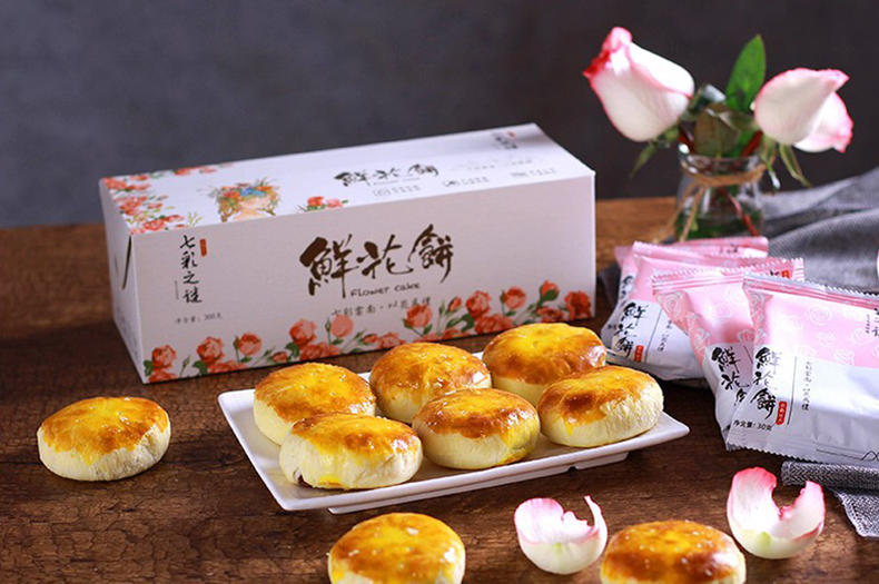 云南经典鲜花饼,云南口味经典鲜花饼
