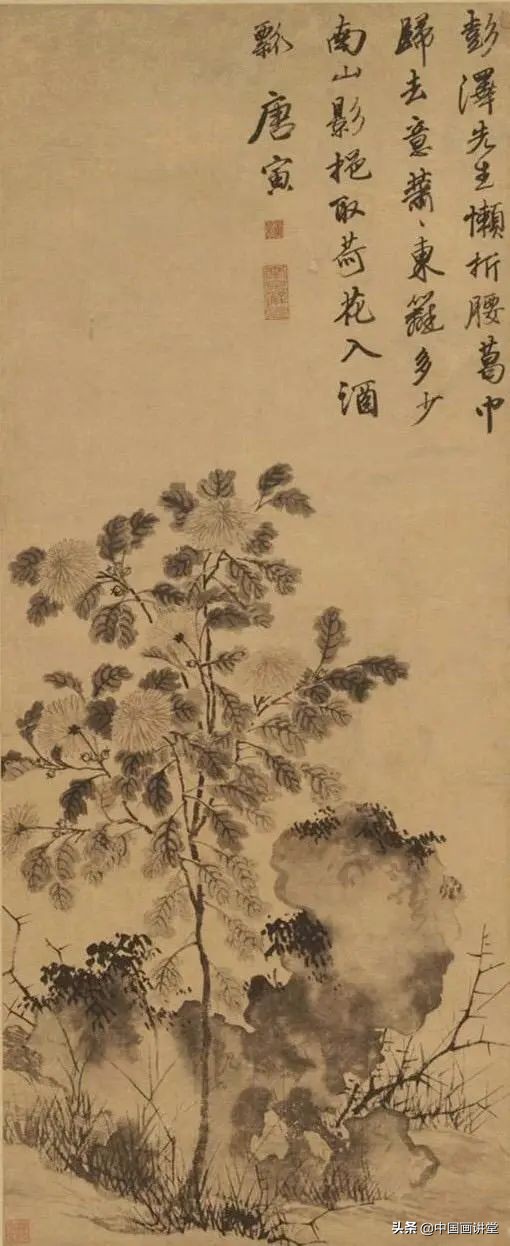 如何形容画家笔下的梅菊花,历代名家画菊花作品