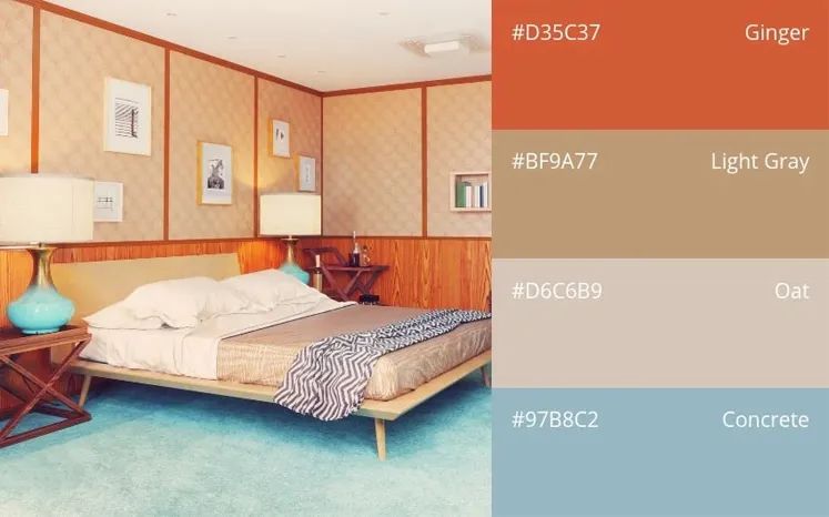 100种颜色组合及如何应用（三、旅行篇）