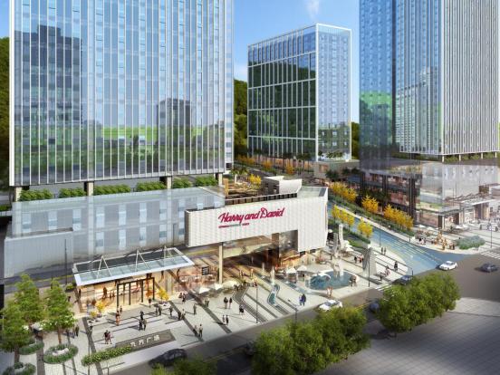 阳基九方广场门店,阳基九方广场样板间