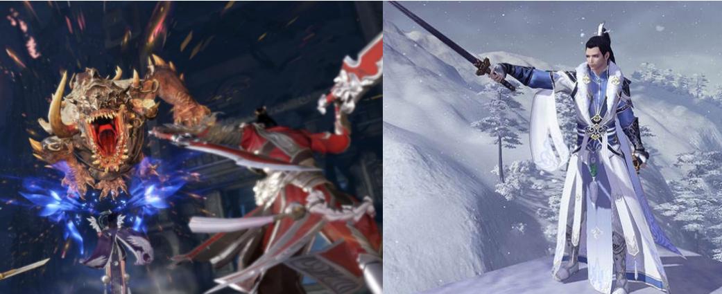 天刀vs天谕vs原神,天谕手游对比天涯明月刀