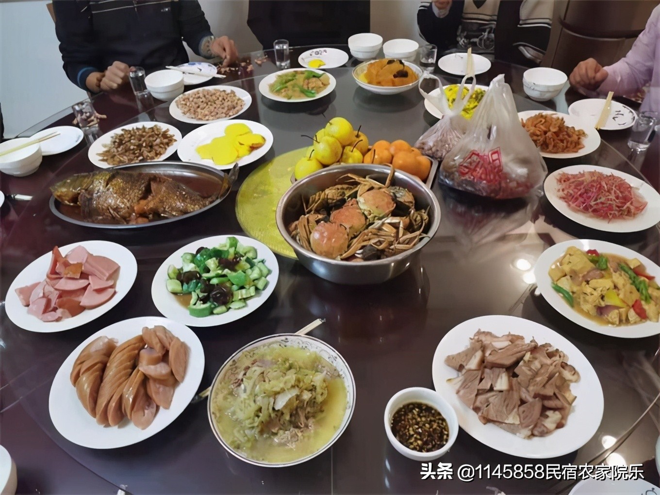 蓟县盘山青岚山庄农家院,享受蓟县农家院的风景