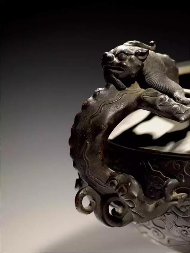 鼎形香炉,案头雅物