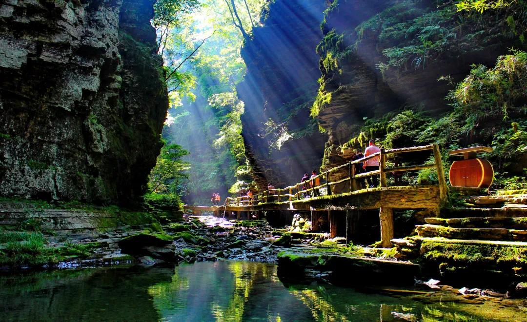 鼓城山-七里峡景区拍了拍你，国庆出游不用愁，收藏此文任君游