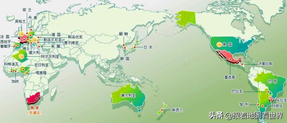 各国的奇葩首都,各个国家的首都你都知道吗