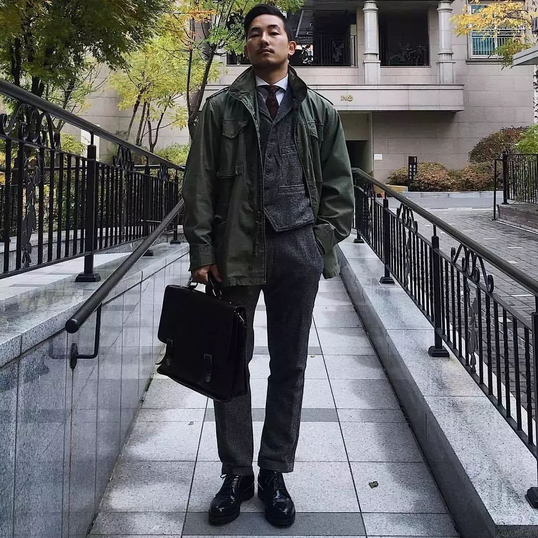 军版m65穿搭,m65穿搭