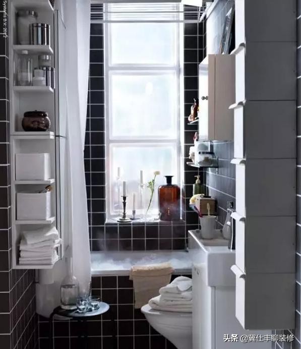 卫生间小怎么设计淋浴和马桶,卫生间放木桶浴缸装修设计图