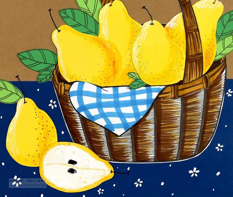 儿童画梨怎么画,如何教儿童画梨