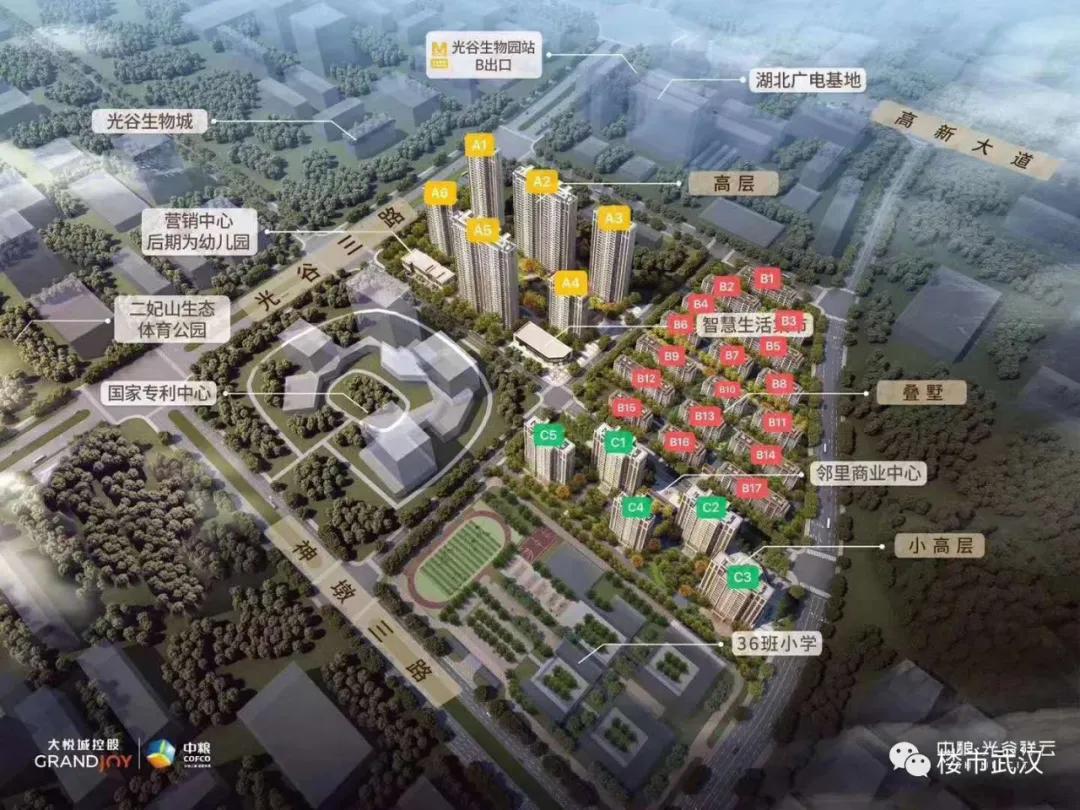 今日圈存！24套！390万起，光谷年度TOP神盘年后首推叠墅！