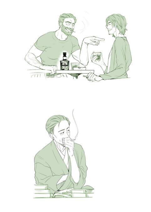 大叔型帅男动漫怎么画,大叔怎么样才能画的好看