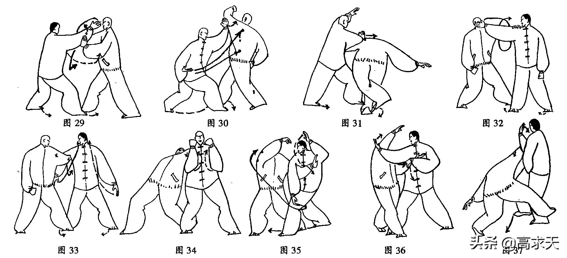 八极拳短棍技法,八极拳暗腿拔根技法