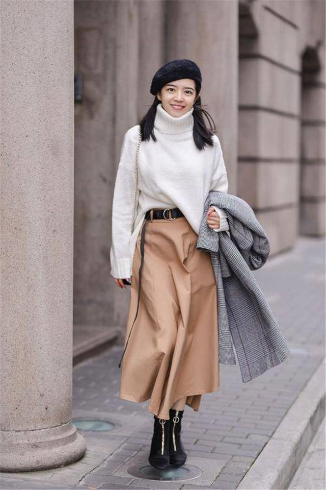 三木博主的秋冬穿搭,三木三木呢穿搭博主