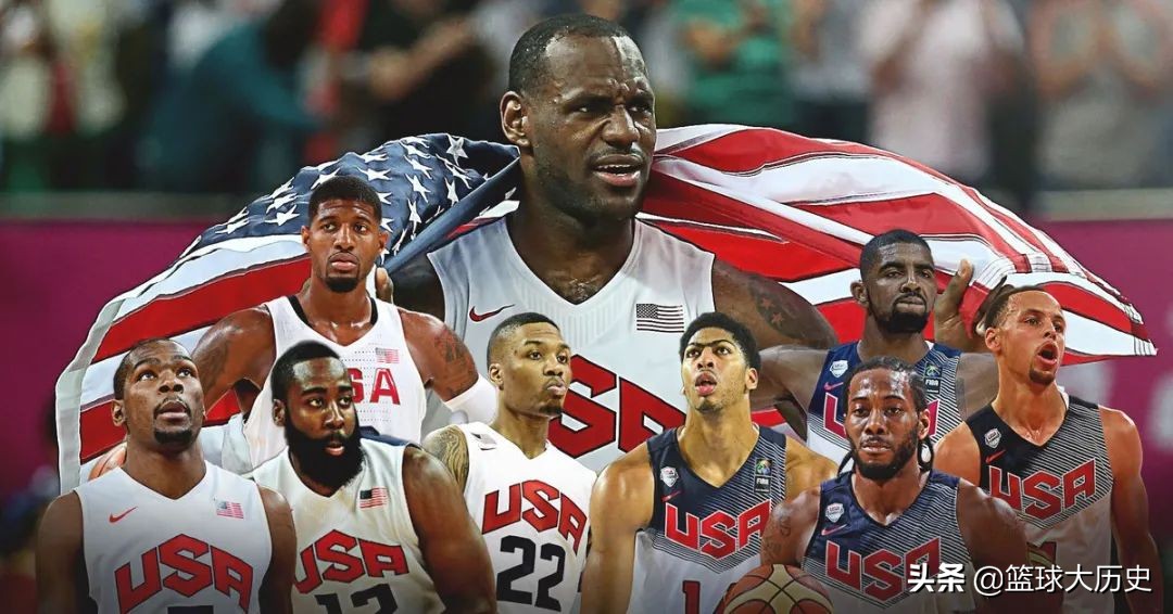 美国男篮三冠王 (美国男篮历史最强阵容梦之队)