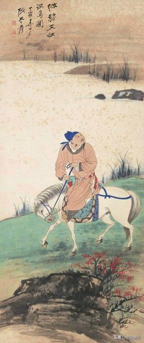 张大千最著名的动物画,张大千画写意的录像